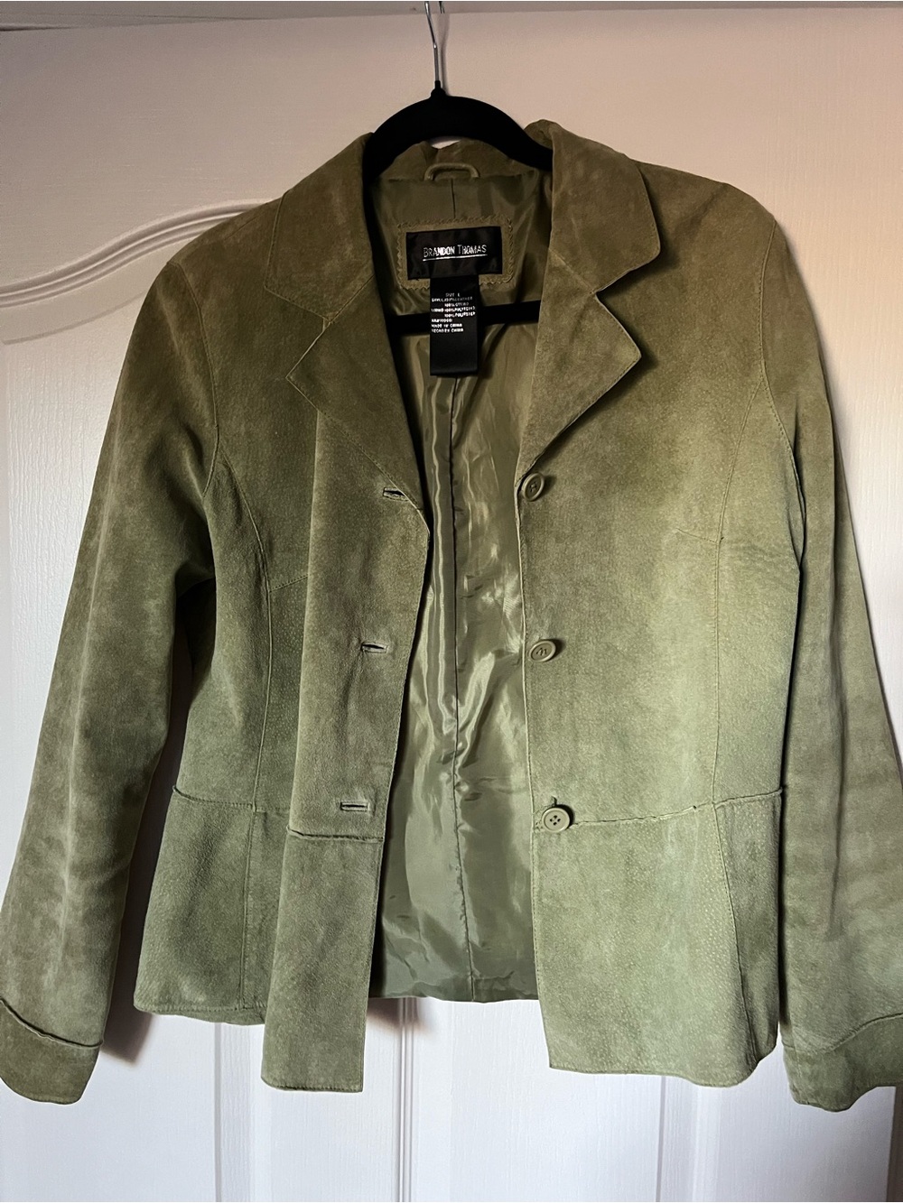 Vintage Brandon Thomas Genuine Suede Jacket